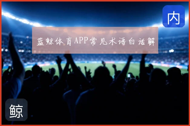 蓝鲸体育APP常见术语白话解